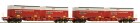76927 Roco Set of 2 flat cars loaded with swap bodies RCA Mobiler